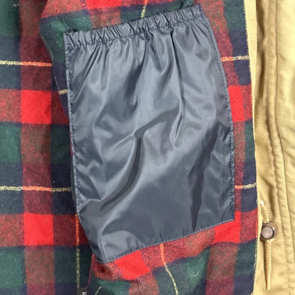 Vintage Pendleton Pen West Flannel Lined Hunting Jacket Size L Thinsulate